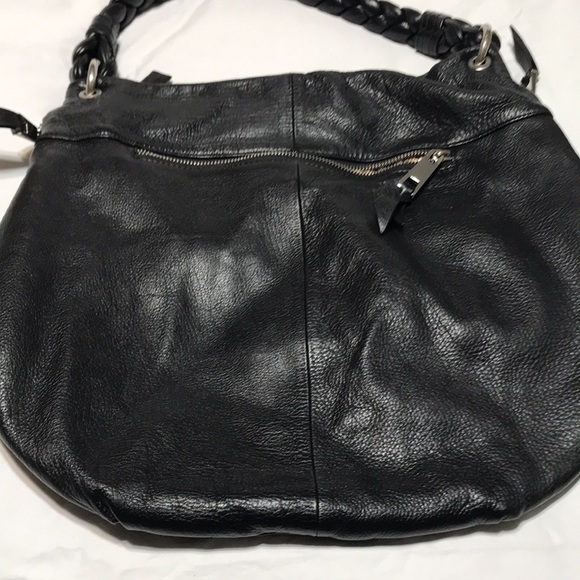 Kenaf shoulder leather bag. Pre-owned but never used - Picture 3 of 4